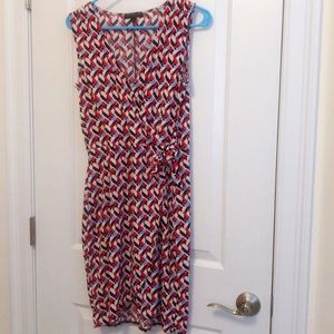 BANANA REPUBLIC | FAUX WRAP DRESS